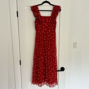 ASOS Red Polka Dot Dress 💃🏻 in UK 6/US 2
